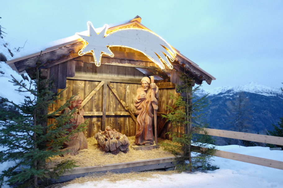 Weihnachtskrippe Weihnachten