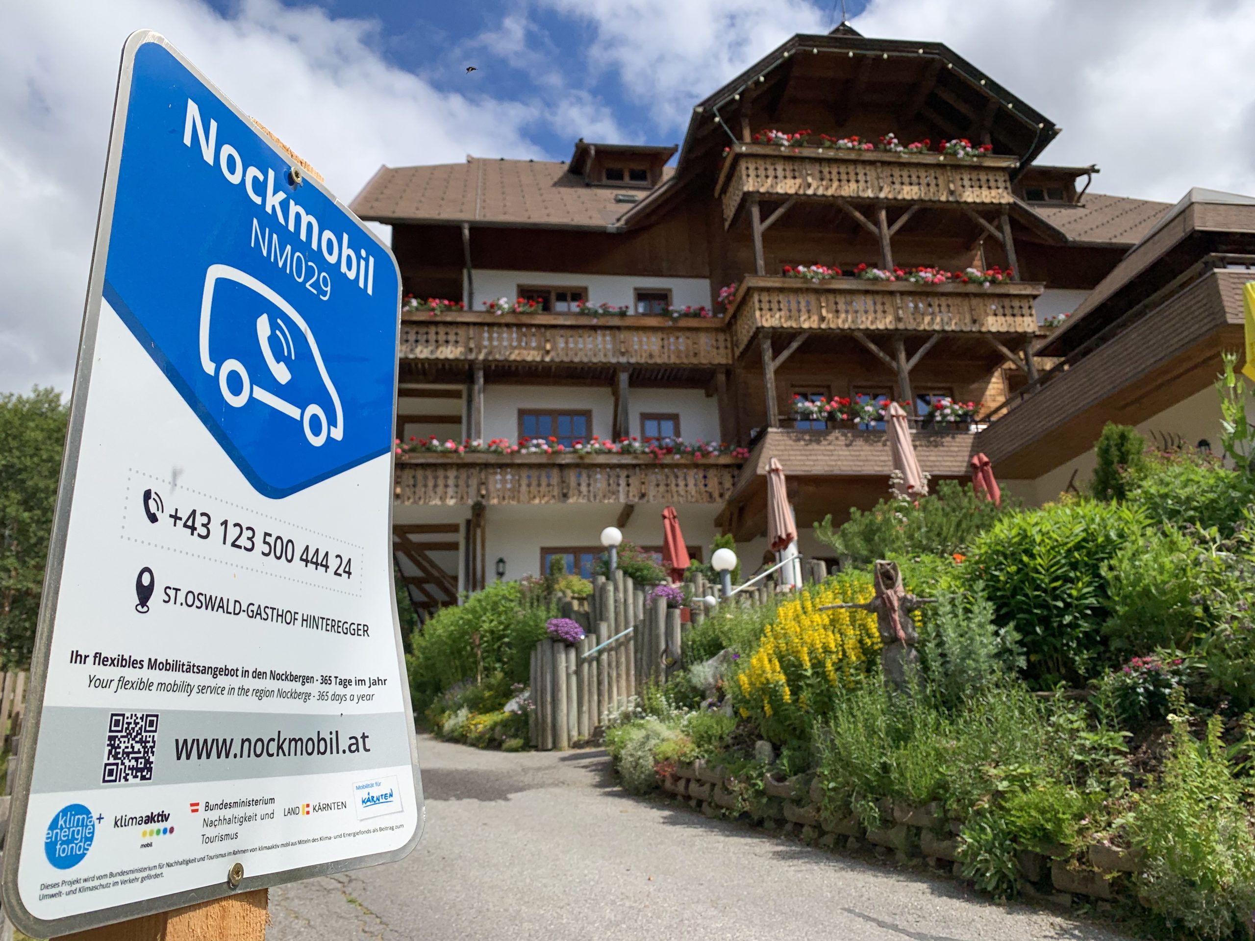 Nockmobil Familienhotel Gasthof Hinteregger