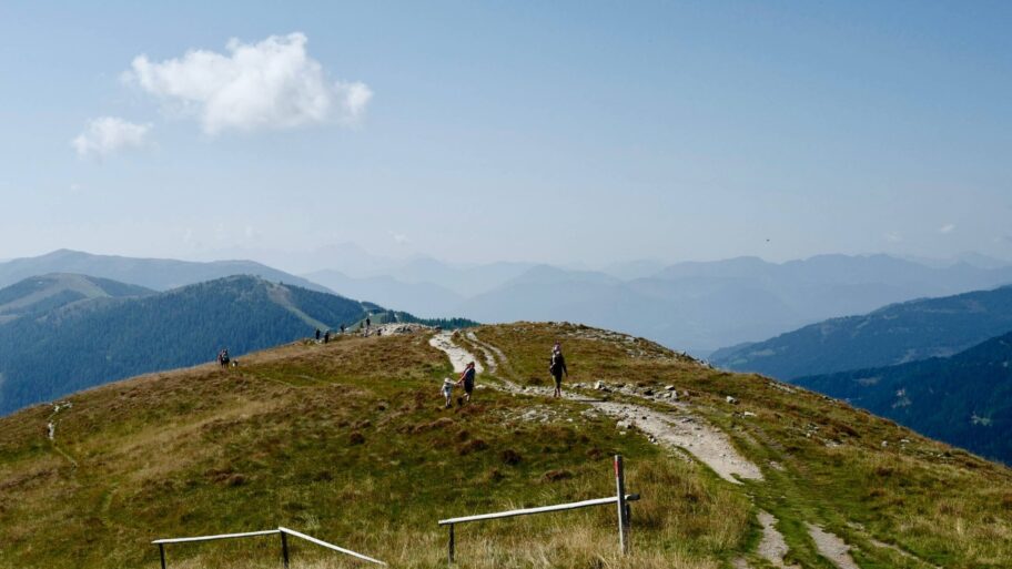 Wanderung zum Mallnock Wanderung über die Brunnachhöhe in St.Oswald